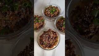 Healthy & High Protein Meal Prep for the Week