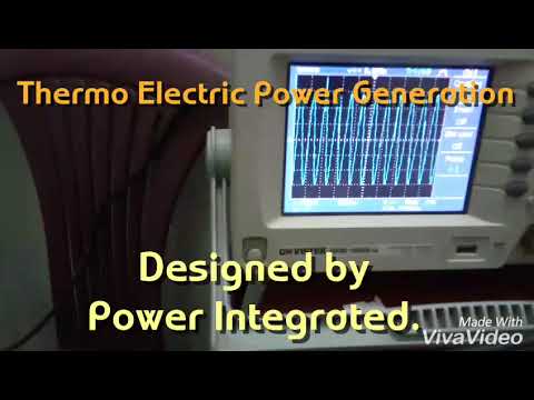 Thermo Electric Power Generation