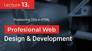 Positioning DIVs in HTML  (Web Development) 13
