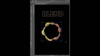 Adobe Illustrator 2025 – Tips to Draw Wavy Gradient Color Range #IllustratorTips #gradientdesign