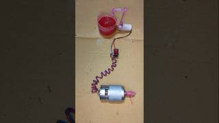 Running a Water Pump With 775 DC Motor Generator • DC Motor #dcmotor #tech #shorts