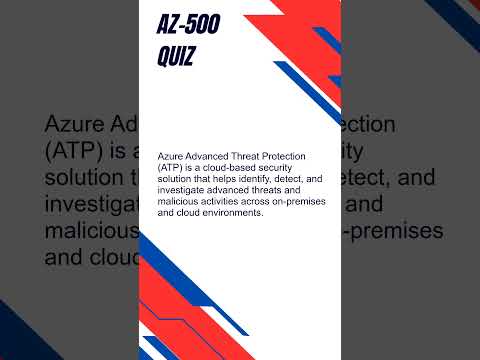 Get Ready To Ace Your Az-500 Azure Security Exam With This Certification Quiz!