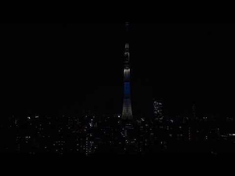 Tokyo Skytree Elevator as seen from outside