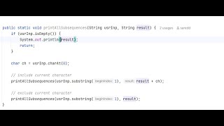 Sub Sequence Recursive Tree
