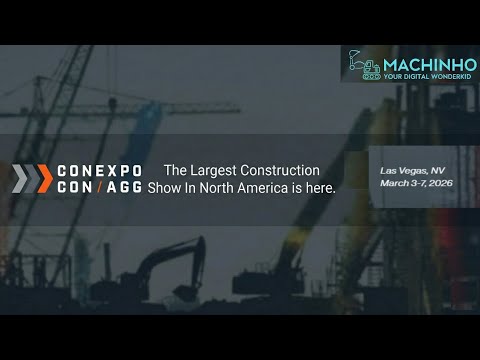 Conexpo is kicking off in Las Vegas #excavator #construction #equipment  #conexpo @conexpoconagg 