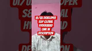 UX/UI Developer Careers 2025 | S&P Global Jobs in Hyderabad