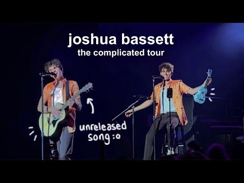 joshua bassett redeeming himself in toronto | THE COMPLICATED TOUR | apr 25/2023 @ history