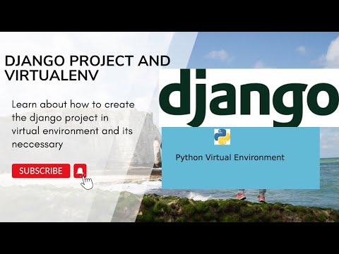 Setup django project in virtual environment