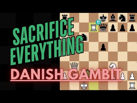 Win fast with this shocking Danish Gambit trap!