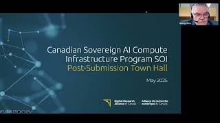 Canadian Sovereign AI Compute Infrastructure Program - Town Hall
