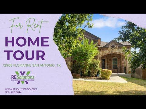 ✨ Elegant 4-Bedroom Rental in San Antonio | 12906 Florianne | 2,943 Sq Ft Luxury Home