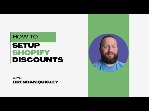How to Setup Shopify Discounts
