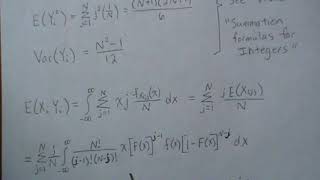 Correlation between variate values and corresponding ranks (part 1)