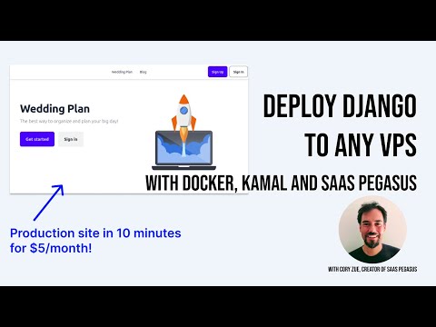 Deploy Django to any VPS in 10 minutes with Docker, Kamal 2 and SaaS Pegasus