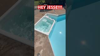 THIS IS THAT GRECIAN SWIMMING POOL #swimmingpool #grecian #poollife #diy #shorts
