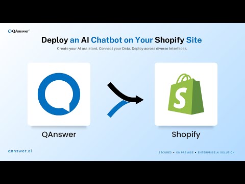 Integrate QAnswer AI assistant into your Shopify Websites (Shopify AI chatbot Integration)