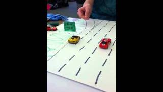 exiting with deceleration lane