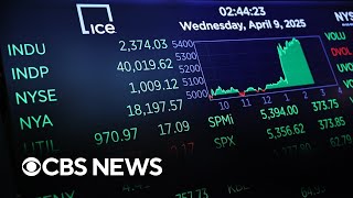Stock market rallies in response to Trump's pause on most tariffs | full coverage
