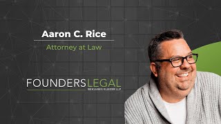Meet Aaron Rice, Entertainment Attorney at Founders Legal®