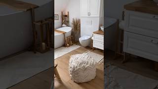 Modern minimalist bathroom #bathroomdesign #homedecor #interiorinspo