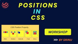 Workshop : Positions in CSS by SRINU