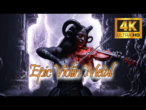 Unleashed Fury: Powerful Metal Guitars and Virtuoso Violin Melodies - Violin Metal Sounds