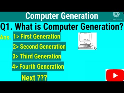 Computer Generations full Explanation ||Computer Education||