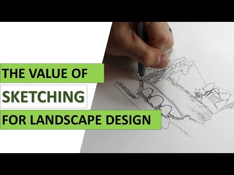 The Value of Sketching For Landscape Design