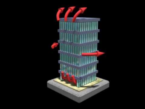 Wind around square tower (with opening)