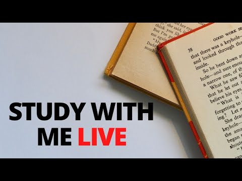 Morning Study with me live | 50-10 pomodoro