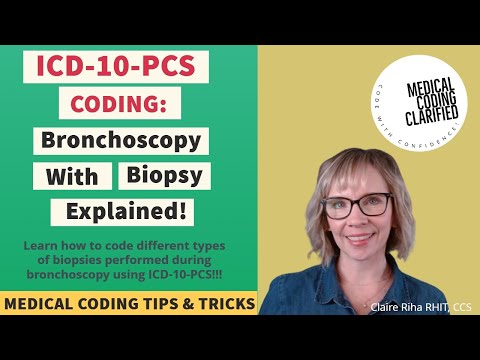 ICD-10-PCS Coding Tutorial: How to Code Bronchoscopy with Biopsy