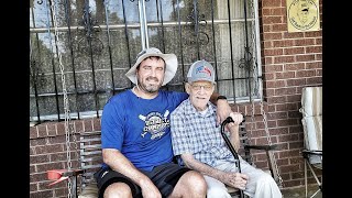Pop is on top of his game today! 90 years old and still has those quick comebacks!