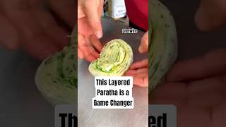Layers of Flavour 😍 Laccha Paratha Hack #making #layers #paratha #instagram #viral #reels #chefwire