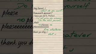 Pov: Passing notes with Draco Malfoy