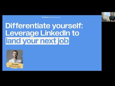 Avi Lewis - How to Stand Out and Leverage LinkedIn in Your Job Search