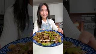 Stir-Fried Beef with Celery (牛肉炒芹菜)