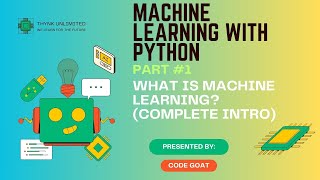 Machine Learning With Python #1: What is Machine Learning