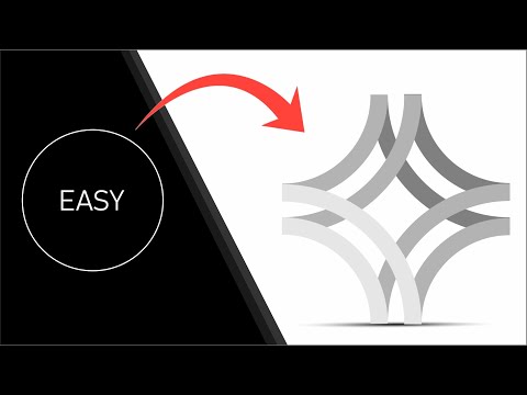 How to Create a 3D Logo Design in CorelDraw | 3D Inner Logo | CorelDraw Tutorial