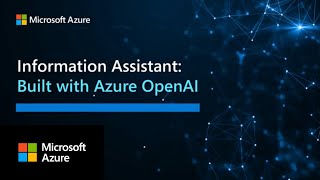 Information Assistant, built with Azure OpenAI Service
