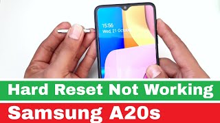 Samsung A20s Hard Reset Not Working || Samsung A20s (SM-A207F) Hard Reset/Factory Reset Not Working