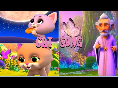 The Cat Song | Animated Stories, Nursery Rhymes, Learning Videos & Bedtime Adventures#for kids#cat