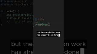 Stop Compiling the Same Vector
