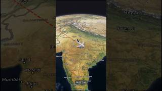 The longest Flight route in the world English#flighttravel #airplane #internationalflight