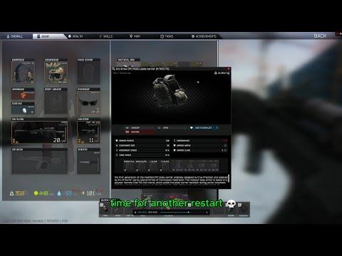 tfw you spend 30 mins gearing for Khorovod in Tarkov but forgot the plates 💀
