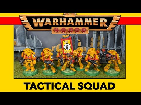 Tactical Squads - the Iconic Space Marine Unit | Warhammer 40k 2nd edition