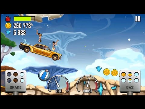 DOWNHILL STUNTS RACE 2055 VS HILL CLIMB RACING - WHICH GAME IS BETT// 💛🎮🎮