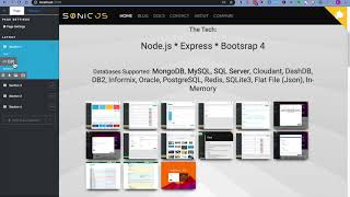 SonicJs Node.js CMS Demo Part 4 - Front End Content Editing