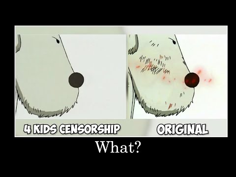 One Piece censoring comparison with 4kids