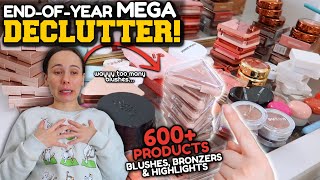 THE BIGGEST BRONZER, BLUSH, HIGHLIGHTER COLLECTION EVER!! LET'S DECLUTTER