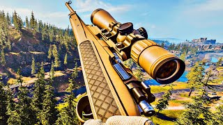 COD WARZONE BLACK OPS 6 KAR98K SOLO SNIPER GAMEPLAY! (NO COMMENTARY)